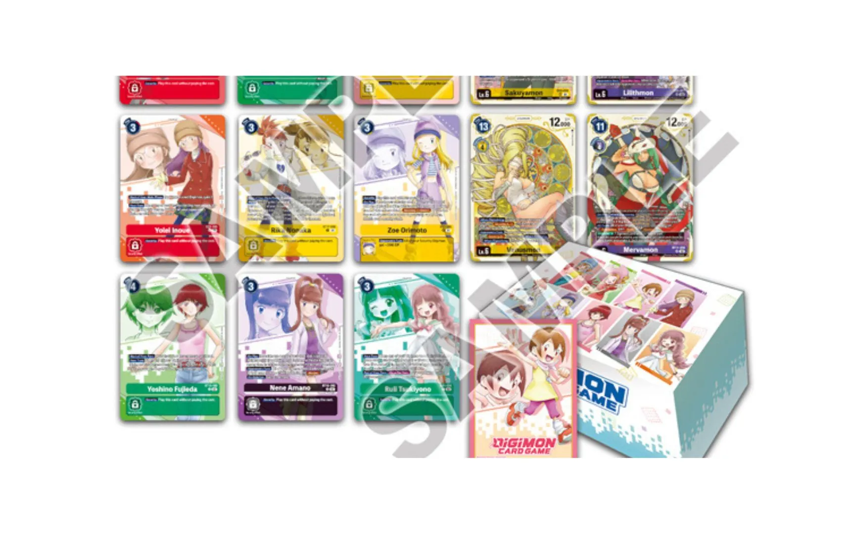 New Digimon TCG Accessory Heroines Product