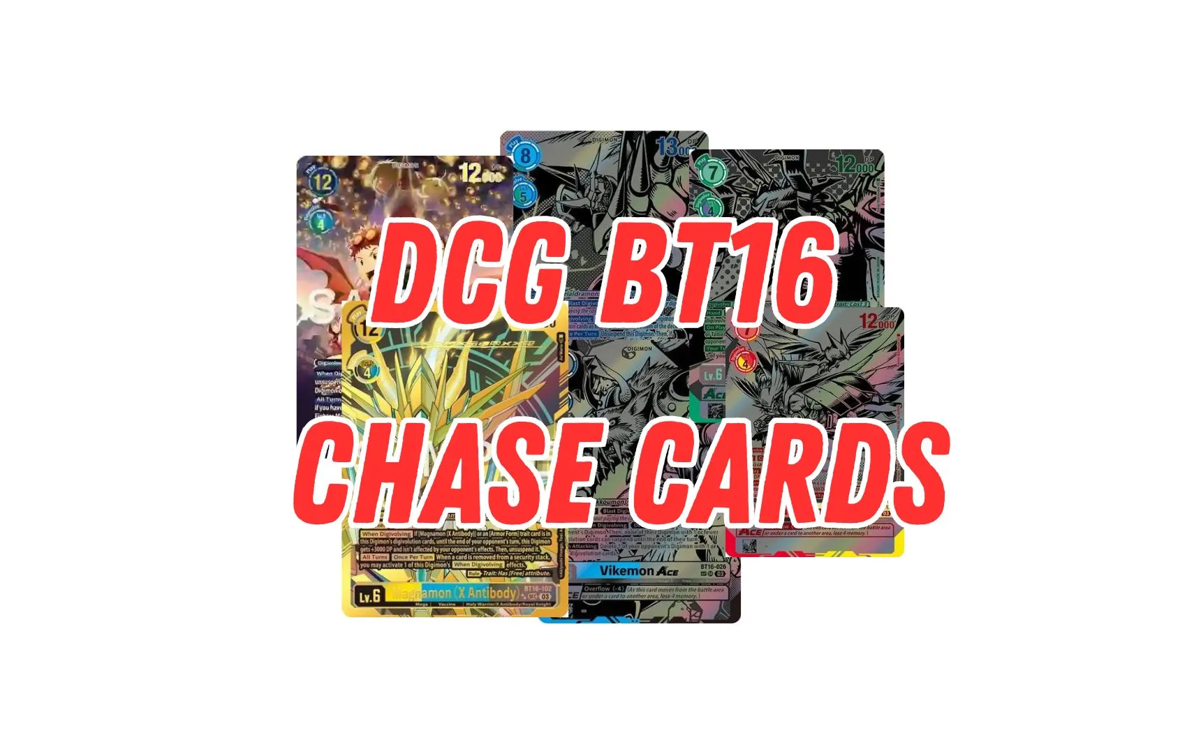 Epic Special Art Chase Cards of Digimon Card Game BT16!