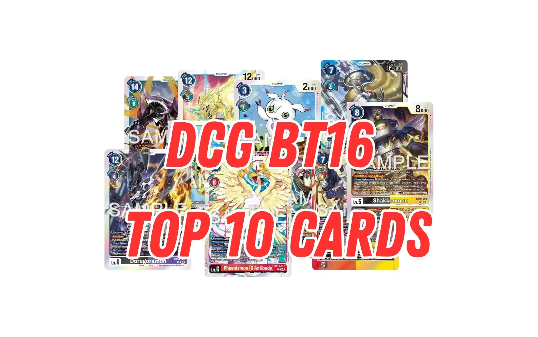 Get 10 Epic Digimon Card Game BT16 for Ultimate Victory!​