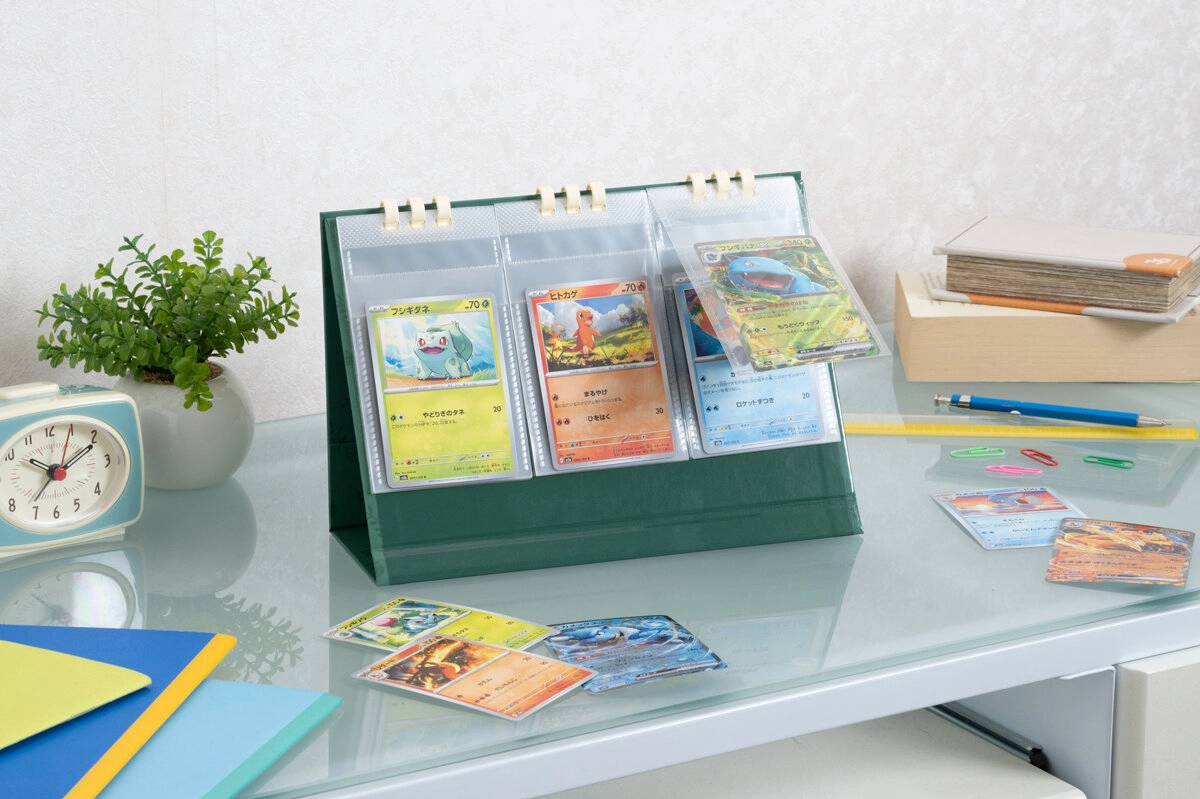 Pokemon Center Unveils New Desktop Binder for TCG Collectors