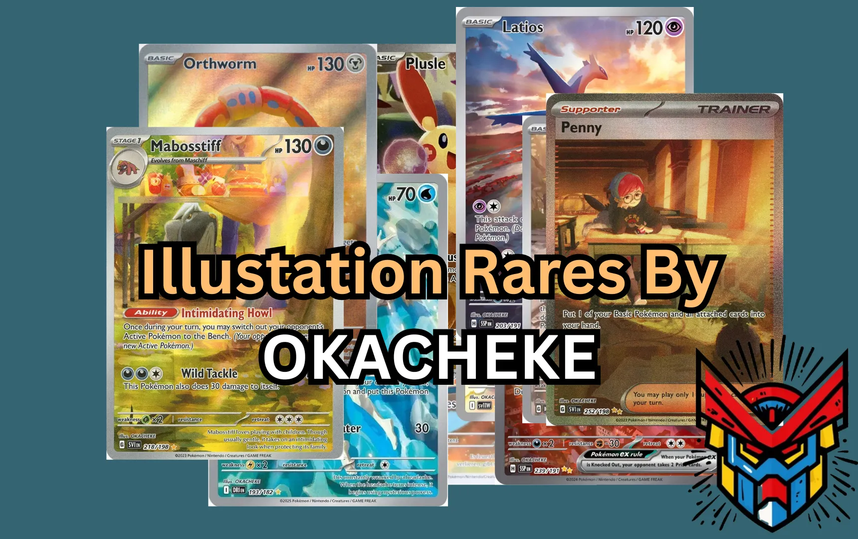Every Oka Cheke Illustration Rare Pokemon Card (So Far)